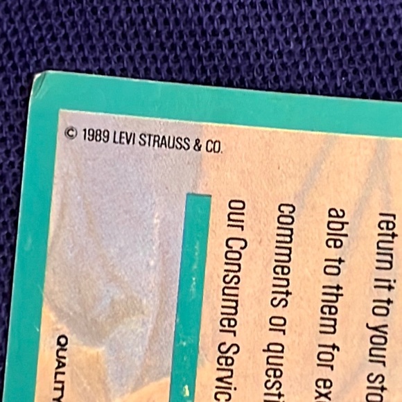 NWT VINTAGE Levi’s Polo Shirt Sz L - Picture 6 of 9